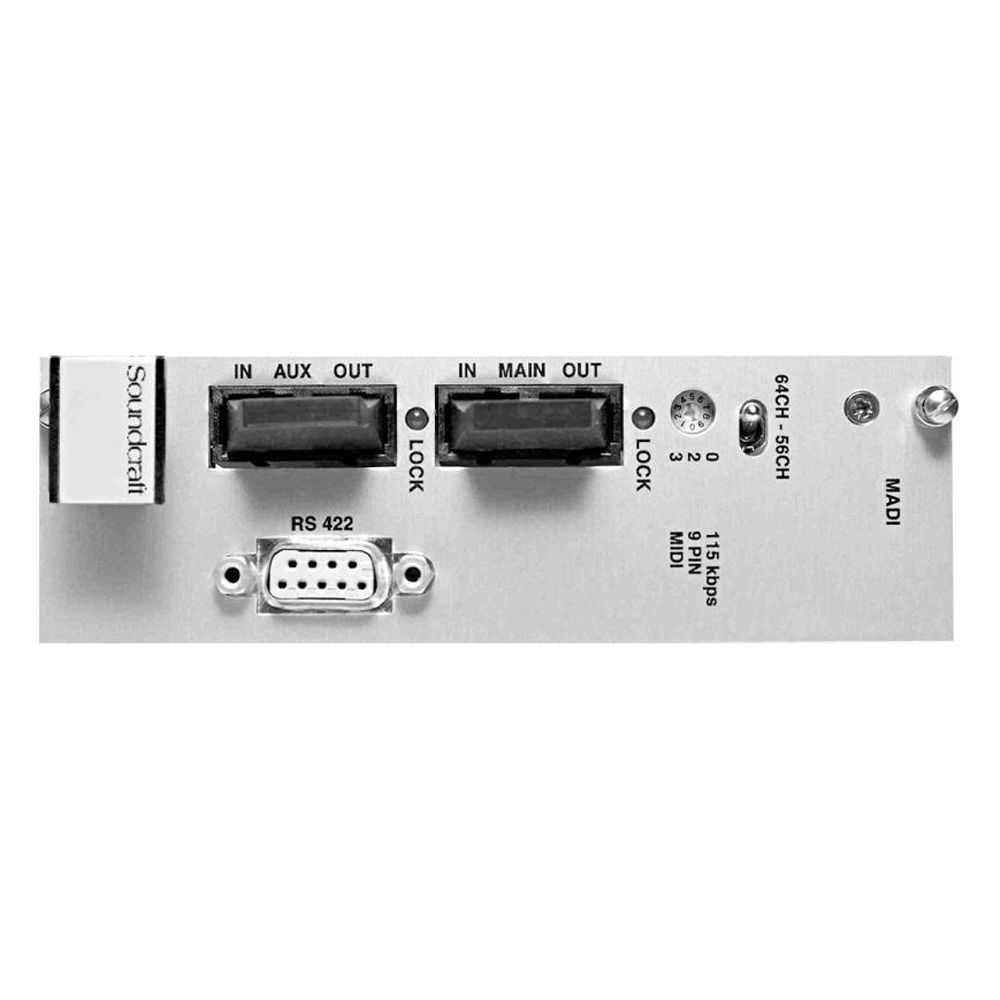 Soundcraft Vi Option Card - ViO/D21 Optical MADI singlemode, карта расширения для пультов Vi series